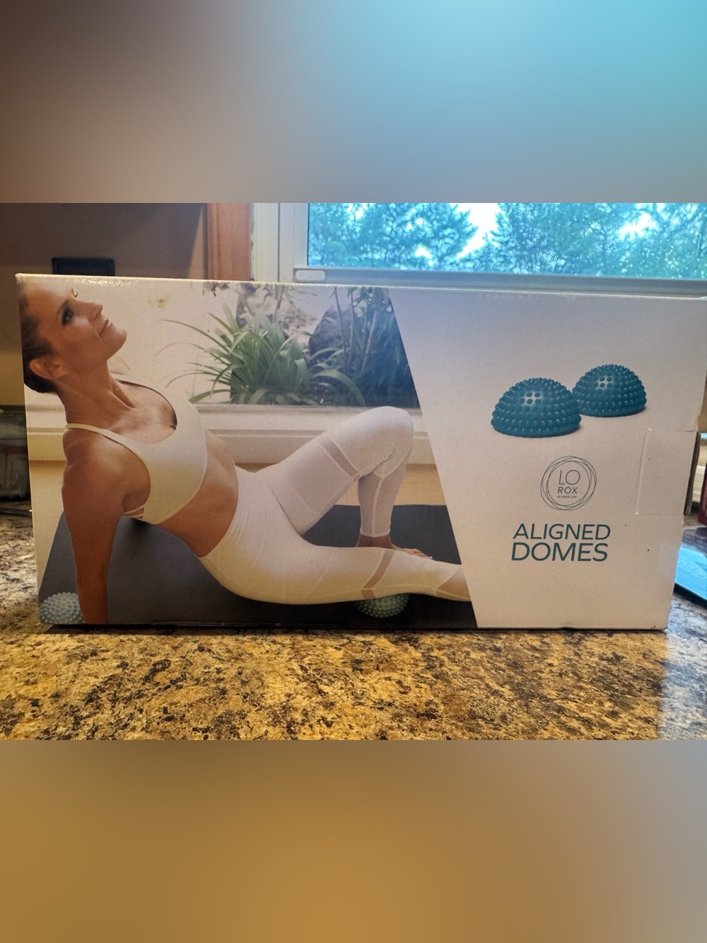 OPTP Lo Rox Aligned Domes (2) Textured Balance Pods Stability Training Massage